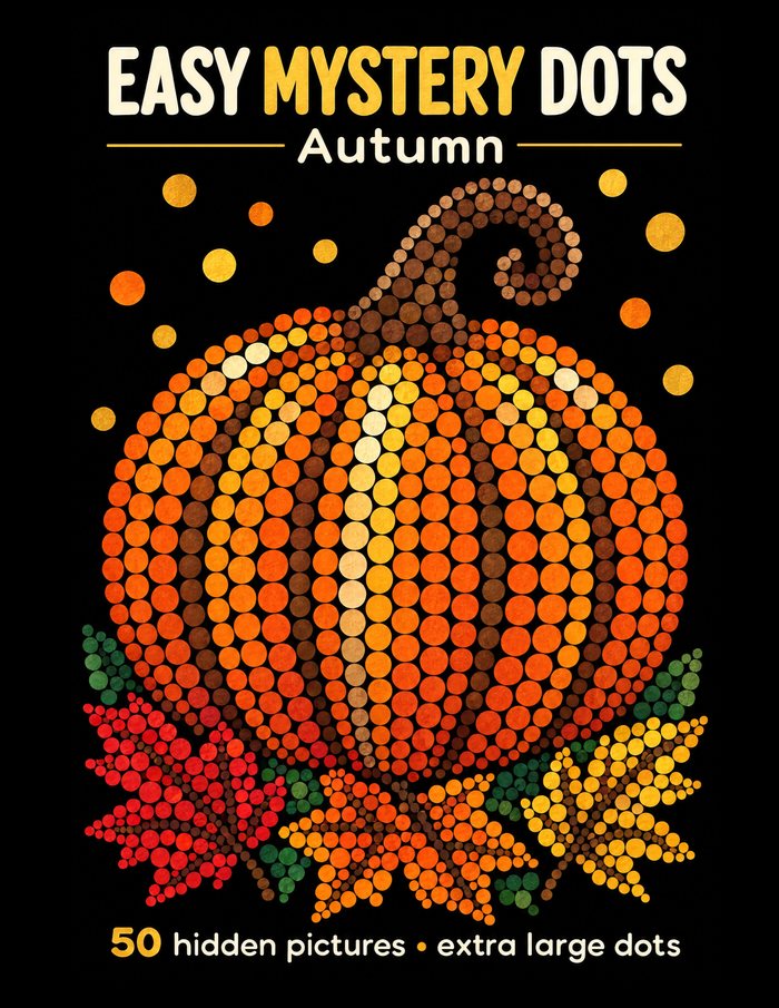 Cover of Easy Mystery Dots: Autumn