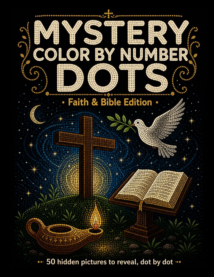 Mystery Dots Faith & Bible cover