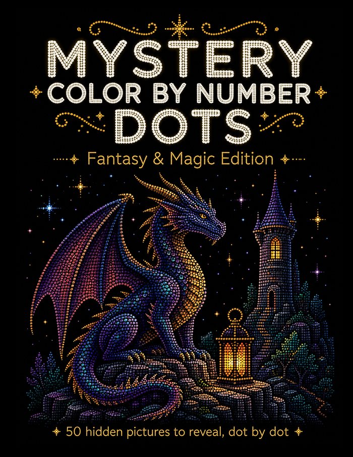 Mystery Dots Fantasy & Magic cover