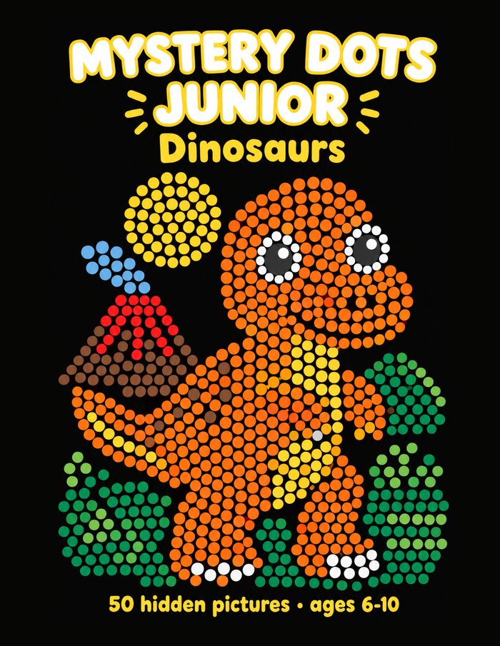 Cover of Mystery Dots Junior: Dinosaurs