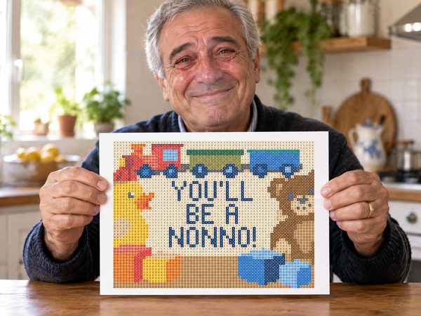 Nonno Pregnancy Reveal Coloring Page – You'll Be A Nonno