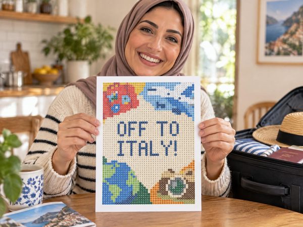 Italy Trip Reveal Coloring Page – Off To Italy