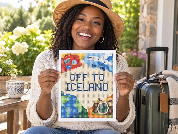 Iceland Trip Reveal Coloring Page – Off To Iceland