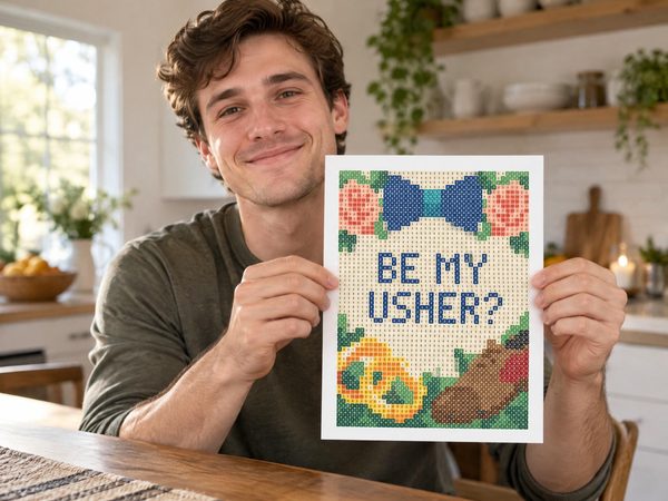 Usher Proposal Coloring Page – Will You Be My Usher