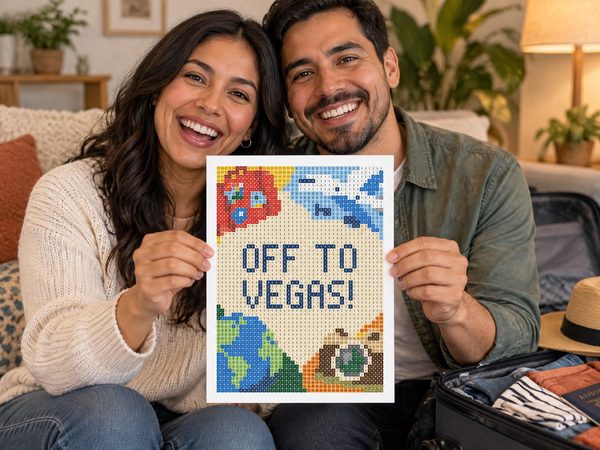 Vegas Trip Reveal Coloring Page – Off To Vegas