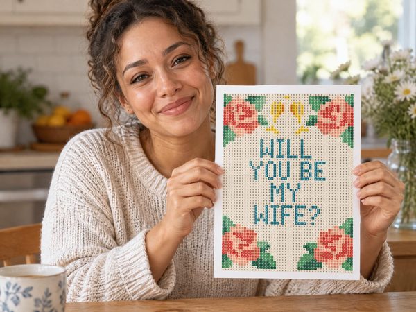 Will You Be My Wife Coloring Page – Unique Proposal Idea