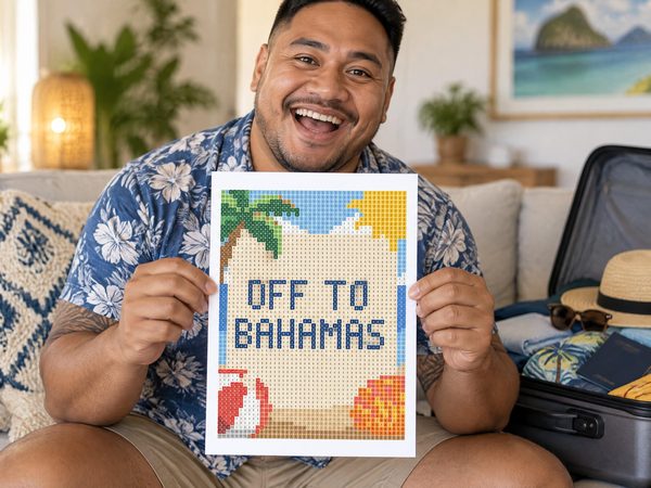 Bahamas Trip Reveal Coloring Page – Off To Bahamas