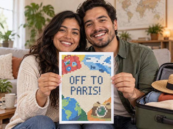Paris Trip Reveal Coloring Page – Off To Paris
