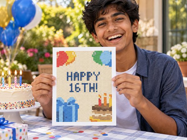 16th Birthday Coloring Page – Happy 16th Birthday Hidden Message