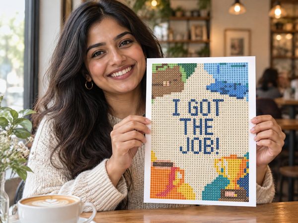 New Job Announcement Coloring Page – I Got The Job Reveal