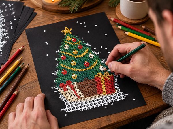 Christmas Mystery Color by Number – 20 Printable Pages