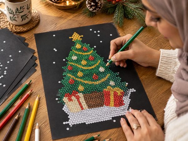 Christmas Mystery Color by Number – 10 Printable Pages
