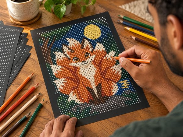 Dragons & Mythical Creatures Mystery Color by Number – 5 Printable Pages