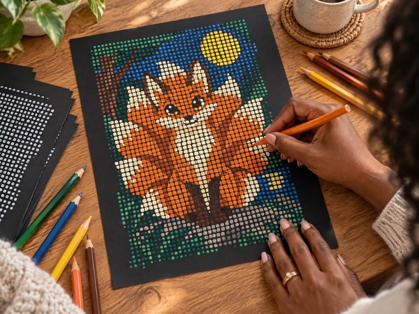 Dragons & Mythical Creatures Mystery Color by Number – 10 Printable Pages