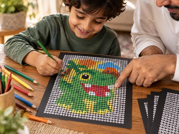 Dinosaurs Mystery Color by Number – 20 Printable Pages