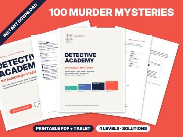 100 Detective Puzzles for Adults