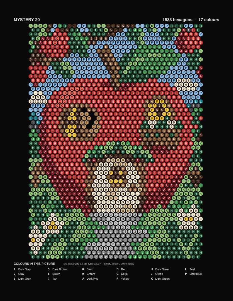 The finished picture: Apple House