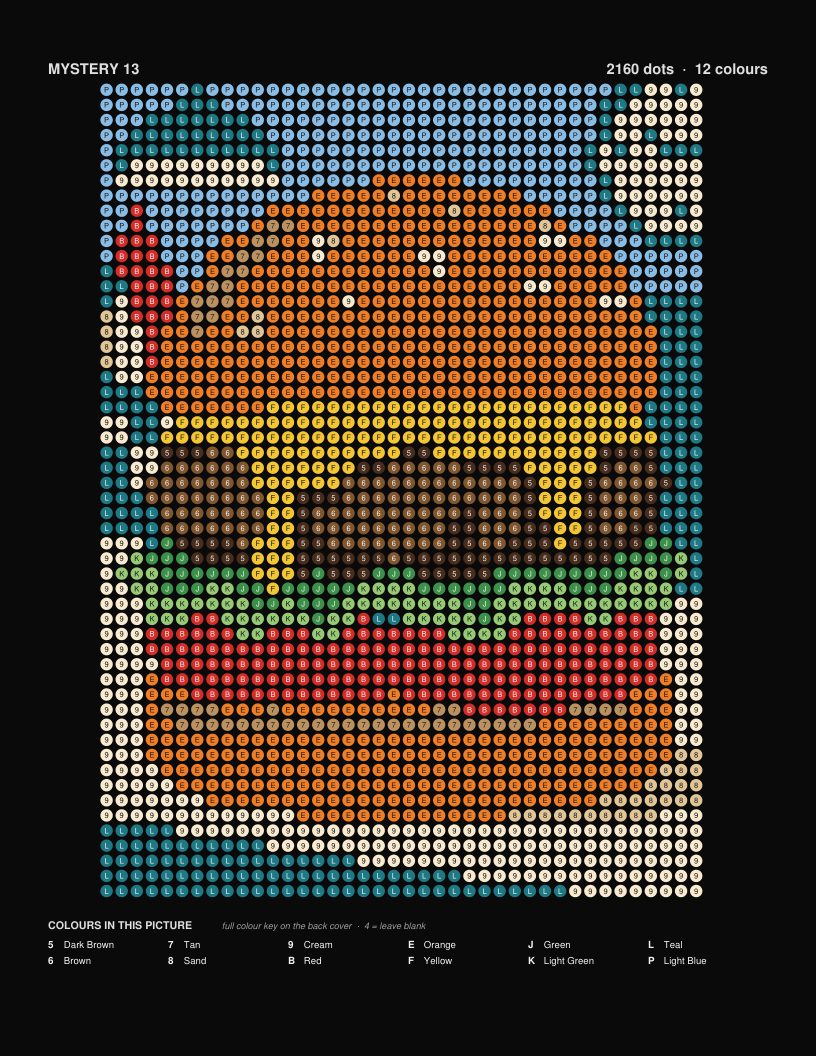 The finished picture: Cheeseburger