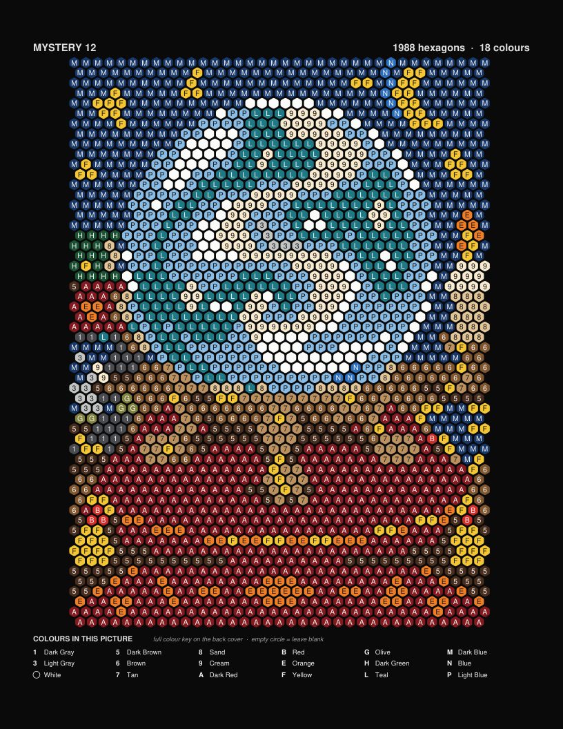 The finished picture: Crystal Ball Seer