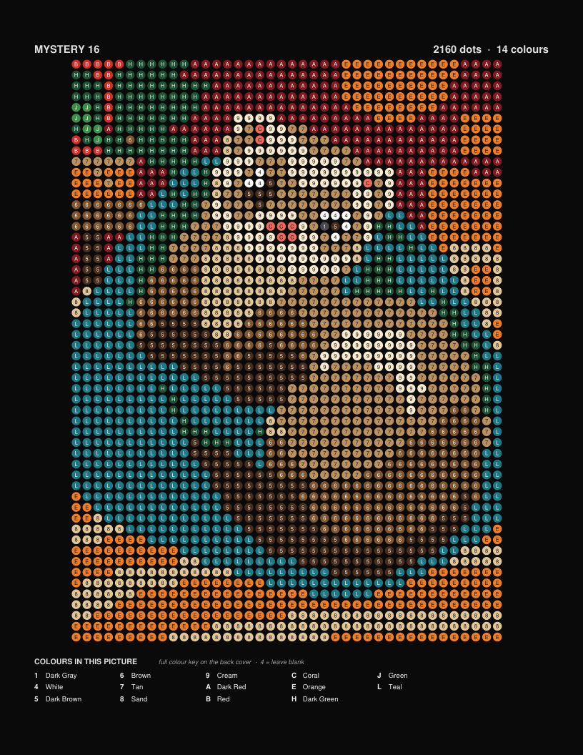 The finished picture: Ferret