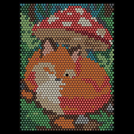 Fox under a Toadstool