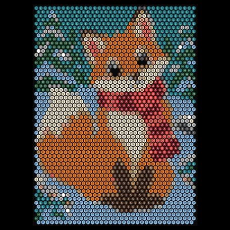Fox with a Red Scarf