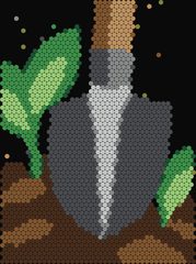 Spade in the Soil