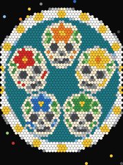 Sugar Skull Plate