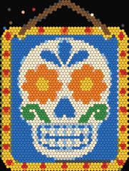 Wooden Skull Sign