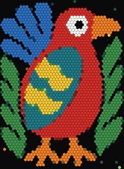 Otomi Embroidery Bird