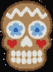 Sugar Skull Cookie