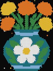 Marigold Cross-Section Vase