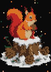 Squirrel in Winter