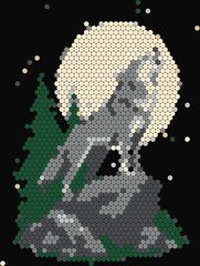 Wolf under the Moon