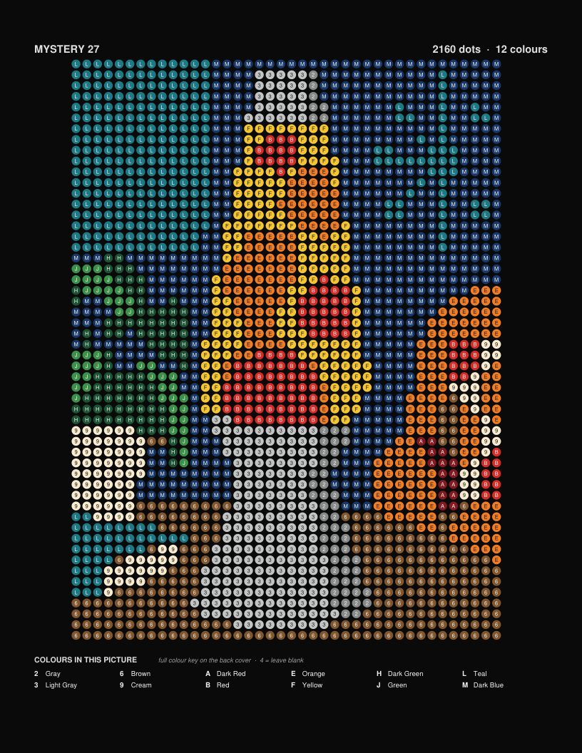 The finished picture: Lava Lamp