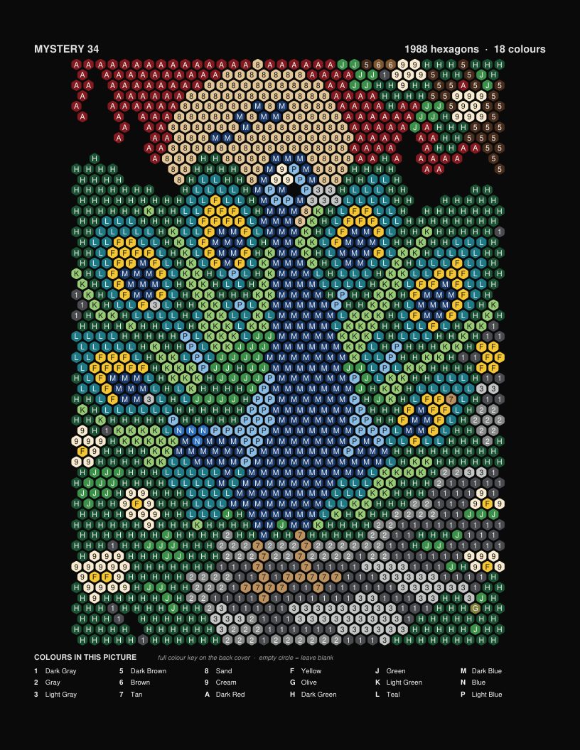 The finished picture: Peacock in the Night Garden