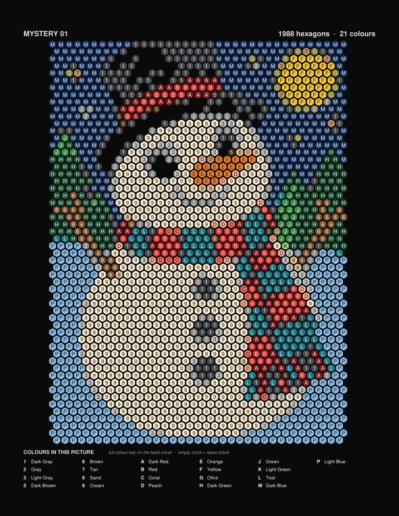 The finished picture: Snowman with a Top Hat
