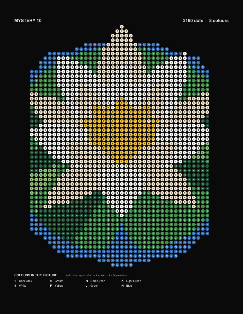 The finished picture: Water Lily