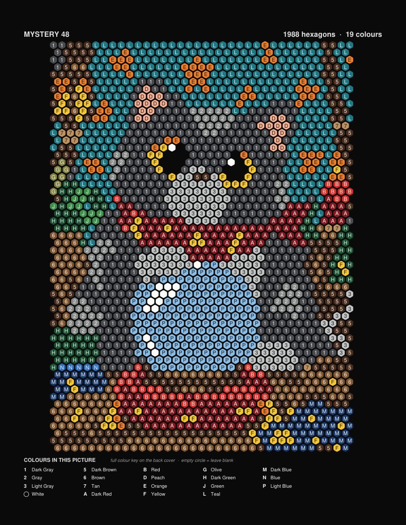 The finished picture: Witch's Cat Familiar