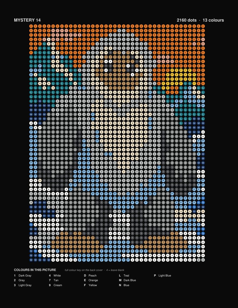 The finished picture: Yeti